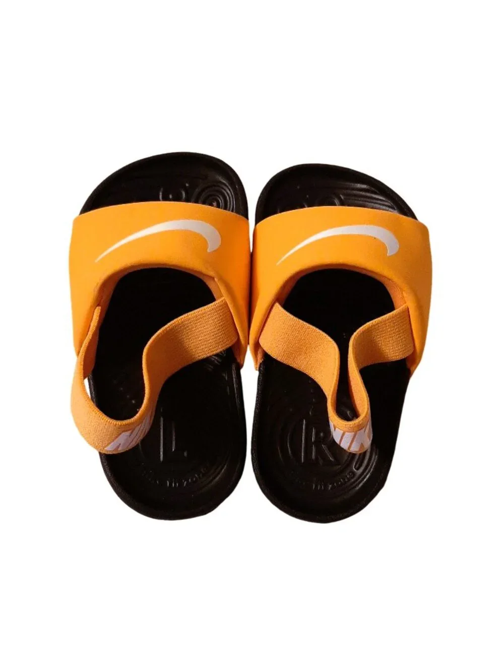 Toddler Laser Orange Nike Kawa Slide Sandals- Size 6C